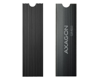 Axagon Chłodnica aluminiowa pasywna M.2 SSD 3mm - 1185583 - zdjęcie 2